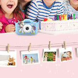 1080P HD Kids Digital Camera Unicorn Camera Toy Gift with 32G Memory Card