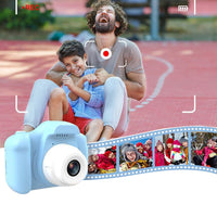 1080P HD Kids Digital Camera Unicorn Camera Toy Gift with 32G Memory Card