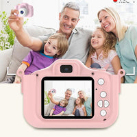 1080P HD Kids Digital Camera Unicorn Camera Toy Gift with 32G Memory Card