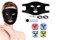 Silicone Led Light Therapy Facial Photon Light therapy Mask for Skin Care