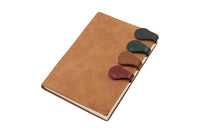 Magnetic Leather Bookmark Dual-side Book Page Divider for Bookworm