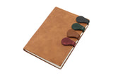 Magnetic Leather Bookmark Dual-side Book Page Divider for Bookworm