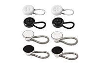 8Pcs Elastic Shirt Collar Button Extenders