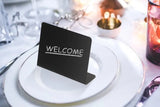 12Pcs Mini Chalkboard Signs with Wiping Cloth and Marker Pens