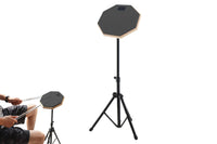 20cm Rubber Dumb Drum Practice Drum Pad with Drum Stand