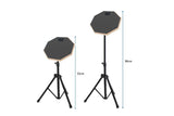 20cm Rubber Dumb Drum Practice Drum Pad with Drum Stand