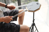 20cm Rubber Dumb Drum Practice Drum Pad with Drum Stand