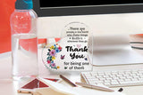 Appreciation Gift Acrylic Heart Shaped Keepsake Desktop Decor