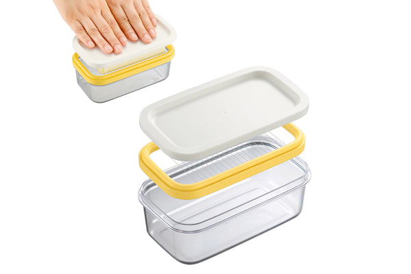 Butter Cutter Slicer Cheese Tool Butter Container with Lid