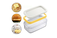 Butter Cutter Slicer Cheese Tool Butter Container with Lid