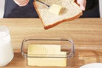 Butter Cutter Slicer Cheese Tool Butter Container with Lid