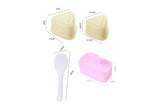 3Pcs Musubi Maker Press Triangle Onigiri Molds Kit with Rice Spoon