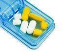 3Pcs Portable Pill Cutter Tablet Vitamin Splitter Divider Grinder Travel Medicine Storage Box