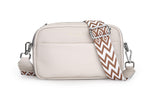 Ethnic Shoulder Strap Leather Bag