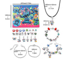 Stitch Inspired 24 Days Christmas Advent Calendar Bracelet Charm Beads