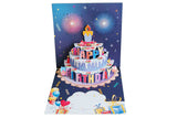 3D Pop Up Happy Birthday Cards with Music and Light