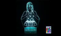 Taylor Swift Inspired 3D Acrylic LED Night Light with Remote Control and Smart Touch