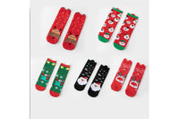5 Pairs of Christmas Socks for Women