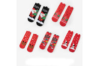 5 Pairs of Christmas Socks for Women