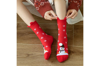 5 Pairs of Christmas Socks for Women