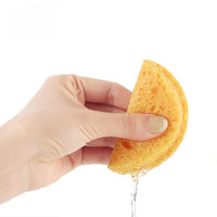 50Pcs Compressed Facial Sponges Natural Cellulose Odorless Disposable Face Sponge Tags