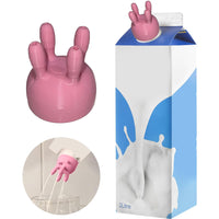 2Pcs Funny Pouring Milk Bottle Caps