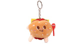 Plush Stuffed Fast Food Keychain