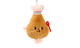 Plush Stuffed Fast Food Keychain