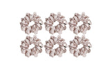 6Pcs Satin Scrunchies for Women Large Hair Scrunchy Thick Elastic Hair Ties Hair Bands Ponytail Holders