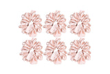 6Pcs Satin Scrunchies for Women Large Hair Scrunchy Thick Elastic Hair Ties Hair Bands Ponytail Holders