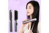 Portable Cordless Negative Hair Straightener Brush