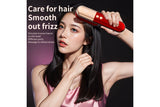 Wireless Hair Straightener Brush with Vibration Red Light