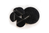 47Pcs Makeup Brushes Powder Puff Cleaning Pad Set with Bag