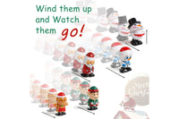 8 Pack Christmas Wind Up Toy Assortments