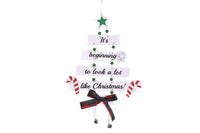 Wooden Christmas Decoration Large Hanging Indoor Decor