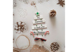 Wooden Christmas Decoration Large Hanging Indoor Decor