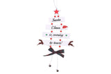 Wooden Christmas Decoration Large Hanging Indoor Decor