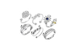 6Pcs Fidget Ring Anxiety Rings