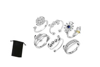 6Pcs Fidget Ring Anxiety Rings