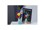 Flowers Bouquet Building Blocks Set with Vase