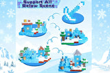 100PCS Magnetic Stacking Construction Building Blocks