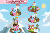100PCS Magnetic Stacking Construction Building Blocks