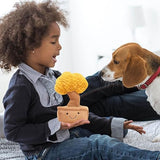 Emotional Support Toy with Expression and Plush Stuffed Potted Fortune Tree Ornament