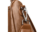 Women PU Leather Fluffy Ball Ornament Backpack