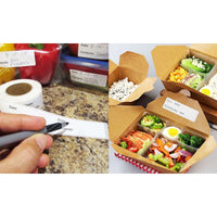 2 Rolls Kitchen Food Label Sticker