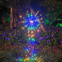 Solar Fireworks Light LED Fairy Light Copper Wire Ground Light