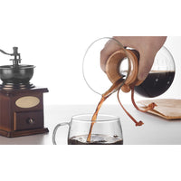 400ml Pour Over Coffee Maker with Stainless Steel Filter