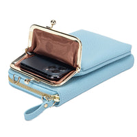 Women Mobile Phone Bag PU Leather Purse Wallet Shoulder Pouch Small Crossbody