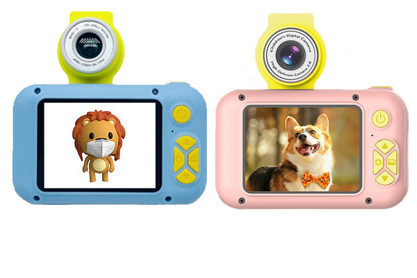 2.4 Inch Kids Camera 180-degree Flip Lens HD Screen Digital Video Recorder