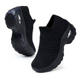 Women Mesh Slip On Walking Shoes